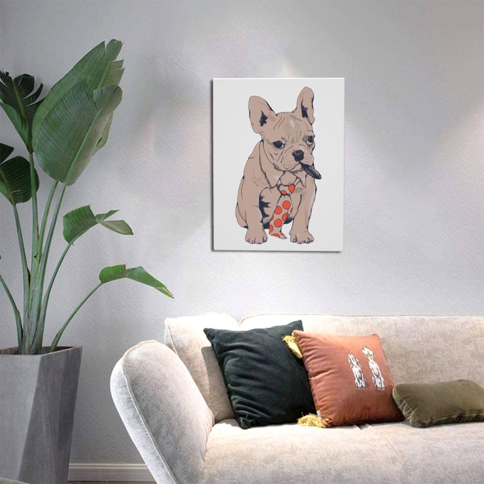 Amazon.co.jp: フレンチブルドッグ 犬 アートポスター アート